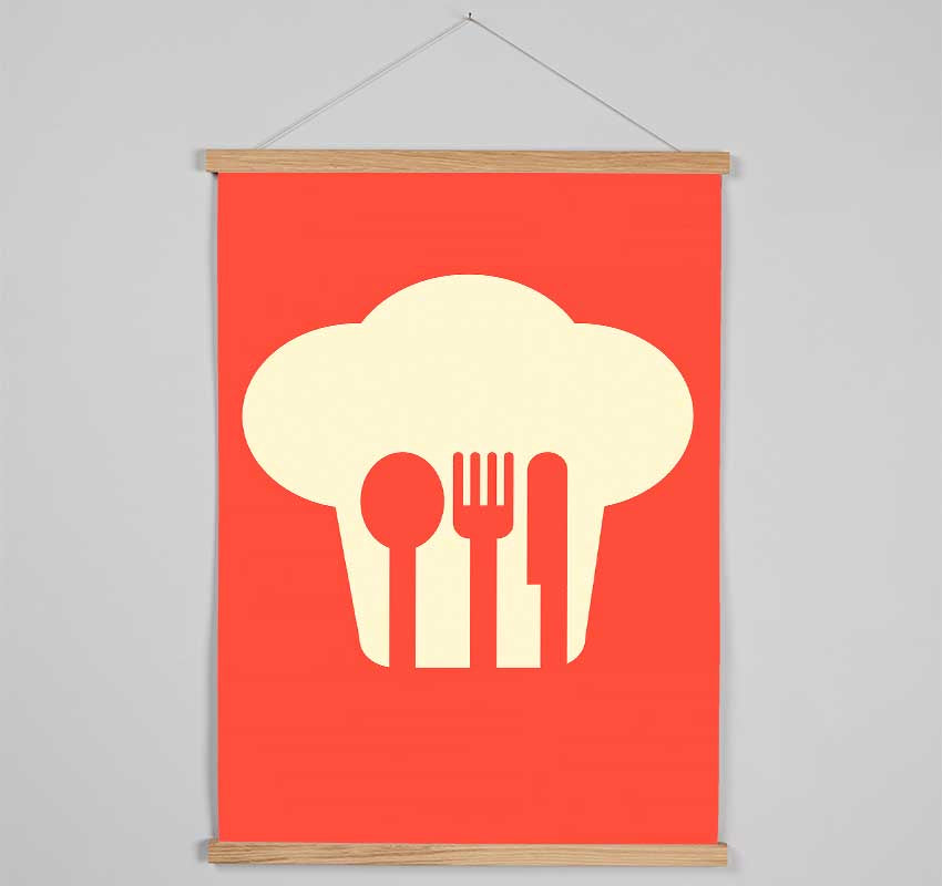 Chef Ready Hanging Poster - Wallart-Direct UK