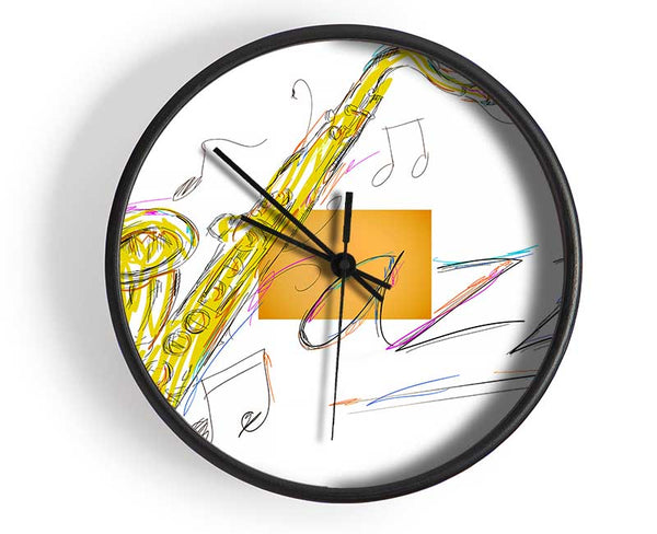 Jazz Clock - Wallart-Direct UK