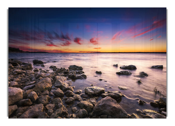 Serene Ocean Rocks