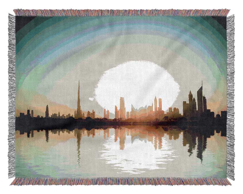 City Reflections Woven Blanket