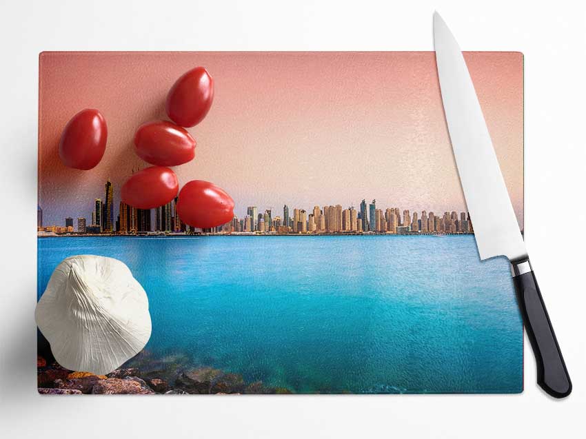 By The Water Glass Chopping Board