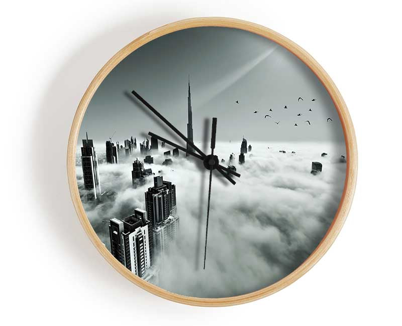 City In The Heavens Clock - Wallart-Direct UK