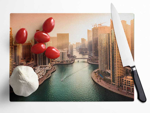 Marina City Glass Chopping Board