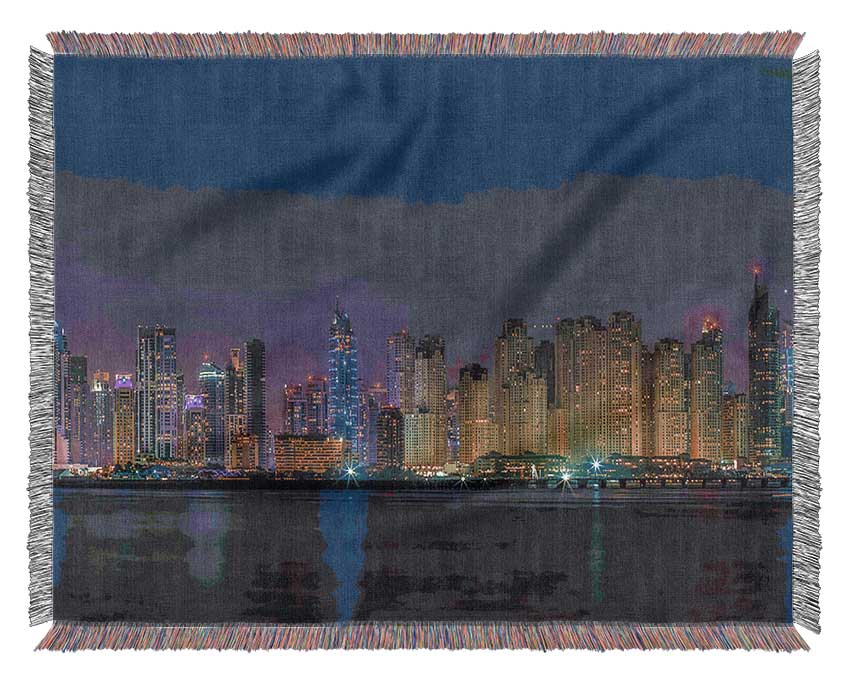 Fruitful City Woven Blanket