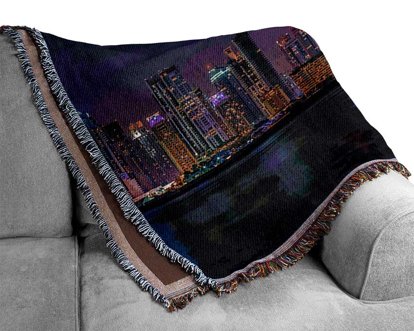 Fruitful City Woven Blanket