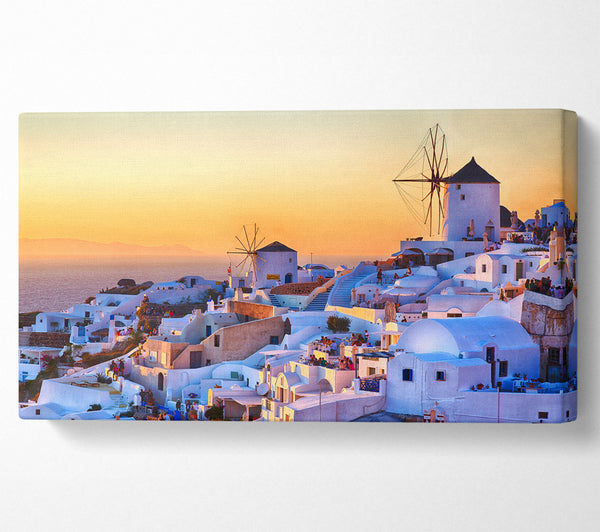 Sunset In Santorini