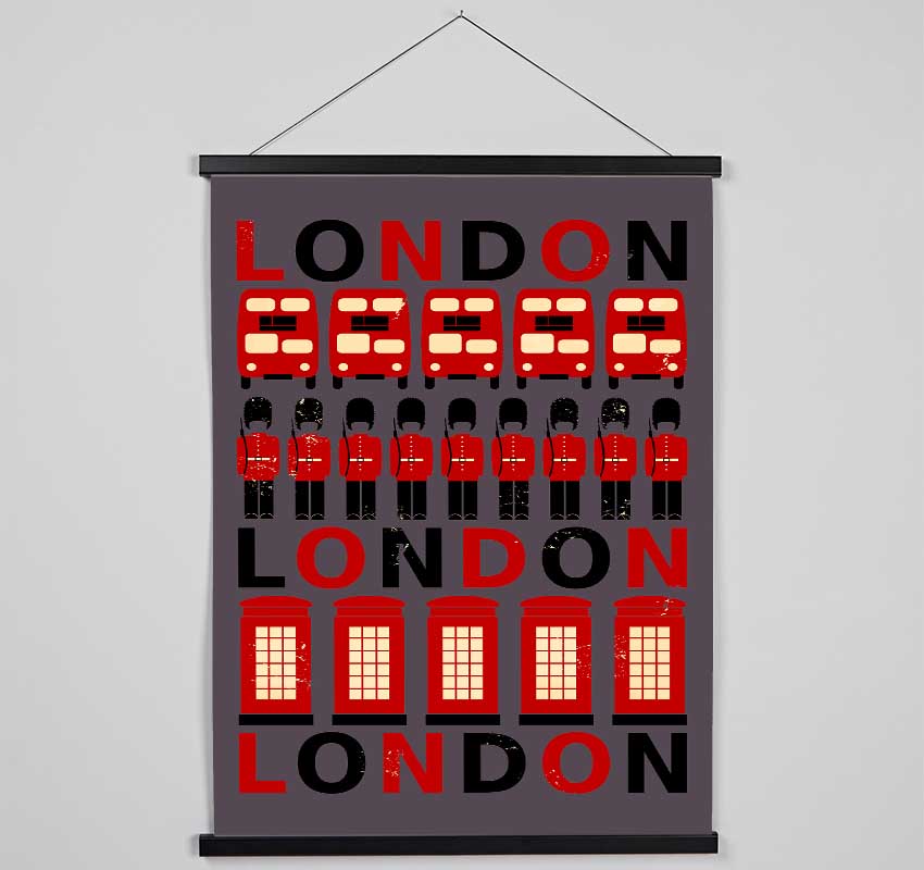 Iconic Hanging Poster - Wallart-Direct UK