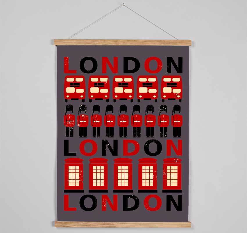 Iconic Hanging Poster - Wallart-Direct UK