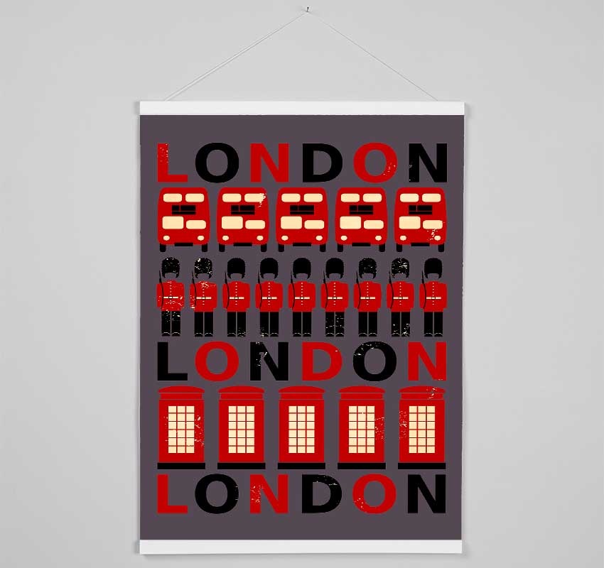 Iconic Hanging Poster - Wallart-Direct UK