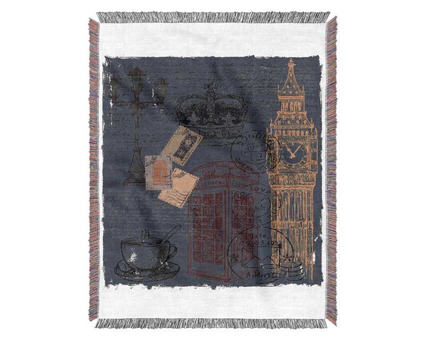 Add London To Your Woven Blanket