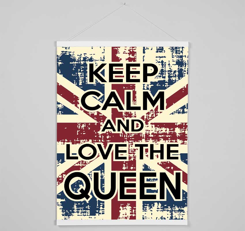 Keep Calm Love The Hanging Poster - Wallart-Direct UK