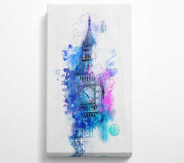 Watercolour Big Ben 2