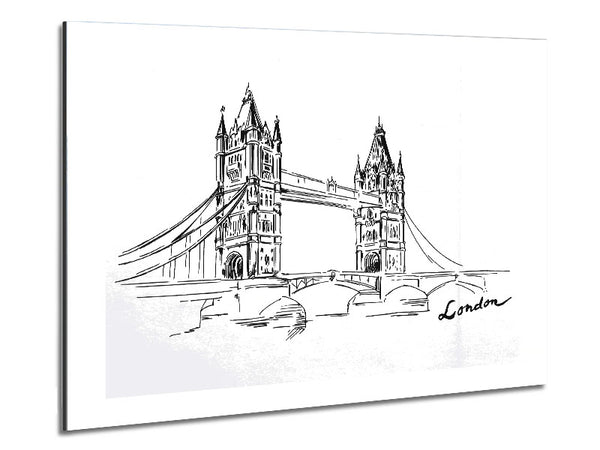 Tower Bridge Outline 2