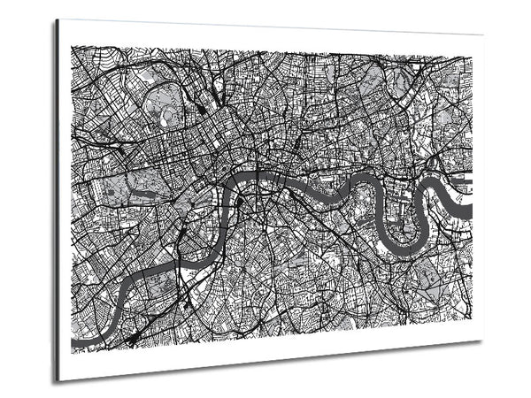 The Map Of London Thames 4