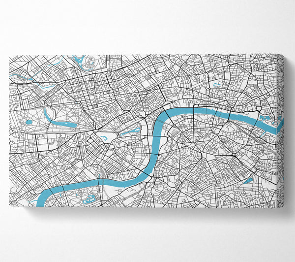 The Map Of London Thames 1