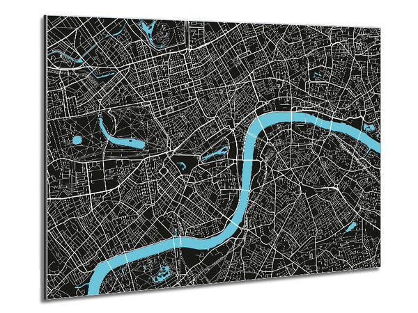 The Map Of London Thames 2