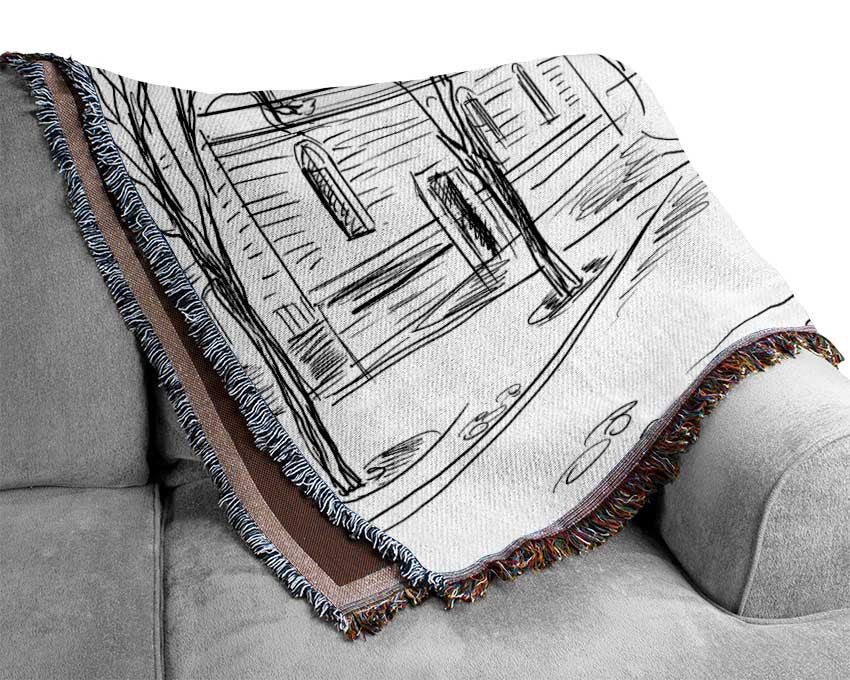 Arc De Triomphe 1 Woven Blanket