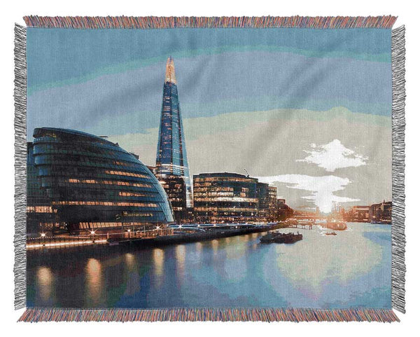 The Shard Over The Woven Blanket