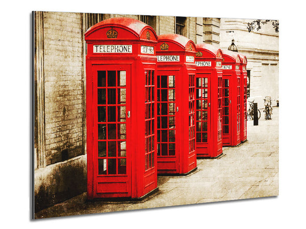 Red London Phone Boxes