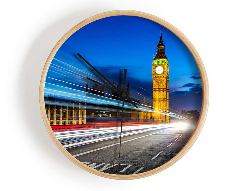 Big Ben Speed Of Light 5 Clock - Wallart-Direct UK