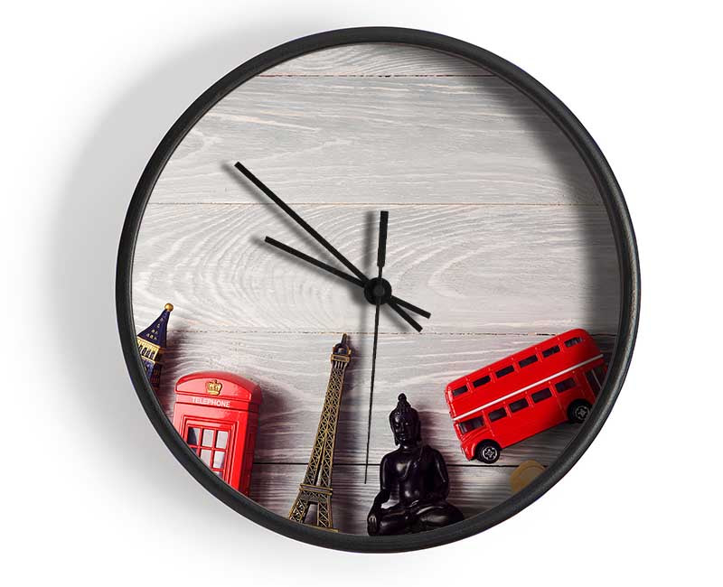 Iconic Cities Of The Clock - Wallart-Direct UK