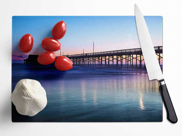 Pier Twilight Glass Chopping Board