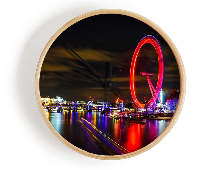 The London Eye Night Clock - Wallart-Direct UK