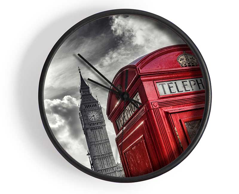 Iconic Big Ben Phone Clock - Wallart-Direct UK