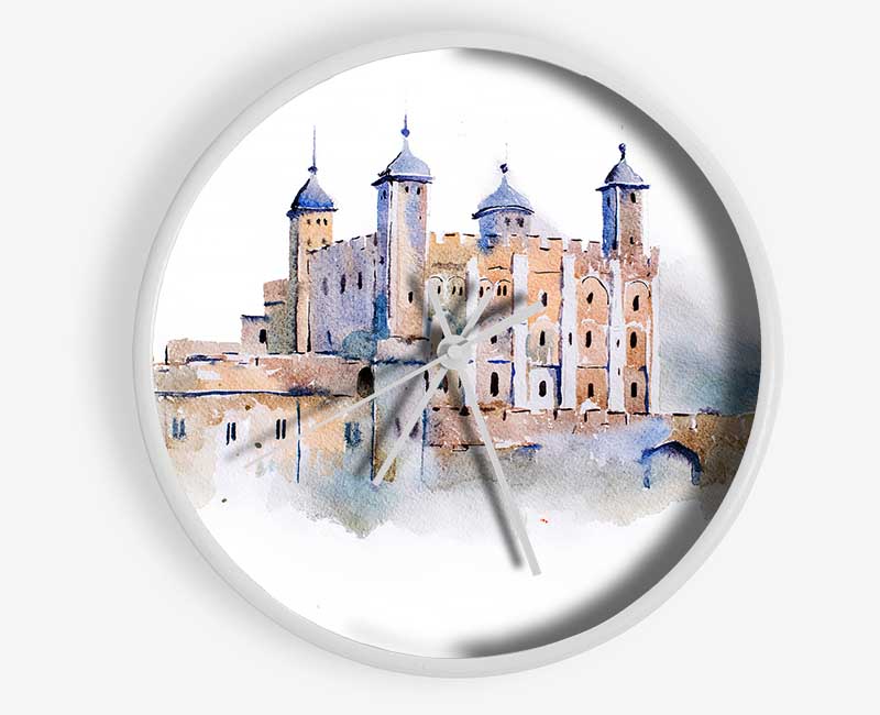 Tower Of London Clock - Wallart-Direct UK