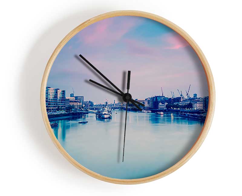 Over The Iconic Thames Clock - Wallart-Direct UK