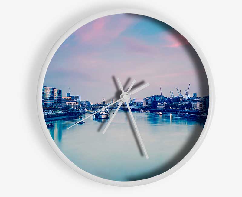 Over The Iconic Thames Clock - Wallart-Direct UK