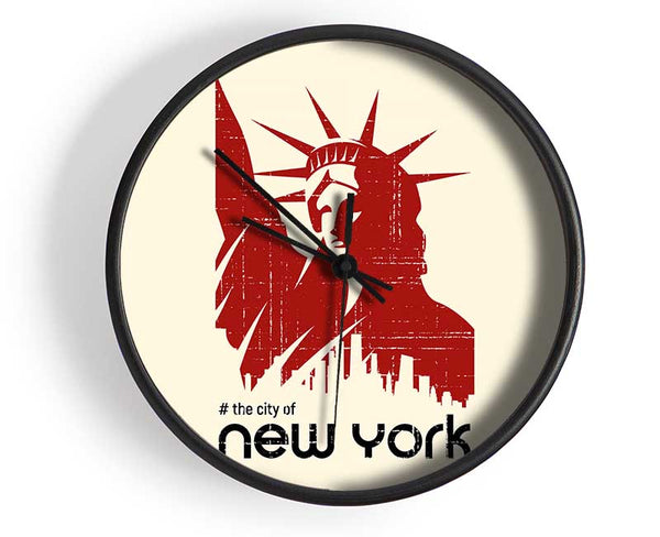 Statue of Liberty Clock - Wallart-Direct UK