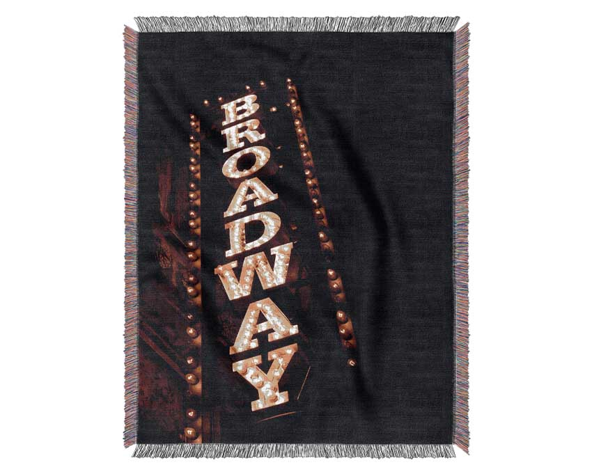 Broadway Lights Woven Blanket