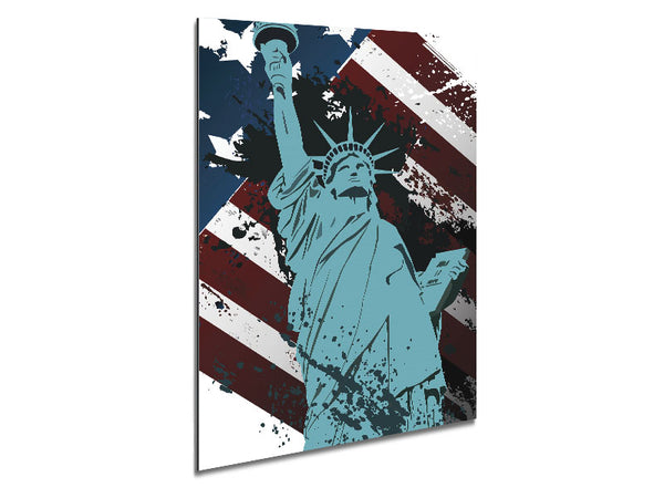 Retro Statue of Liberty