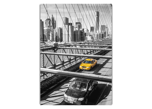 Brooklyn Bridge – Yellow Cab NYC