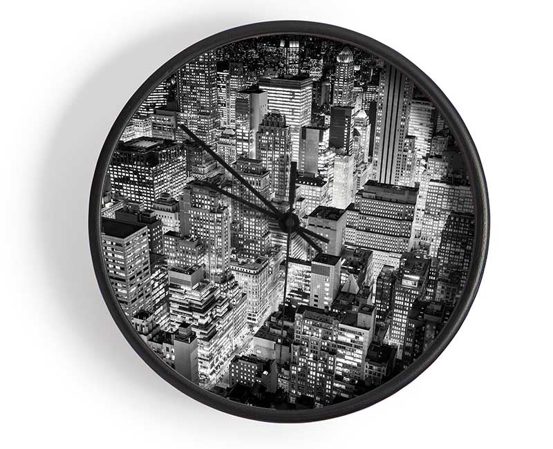 Looking Down On The Big Apple Clock - Wallart-Direct UK