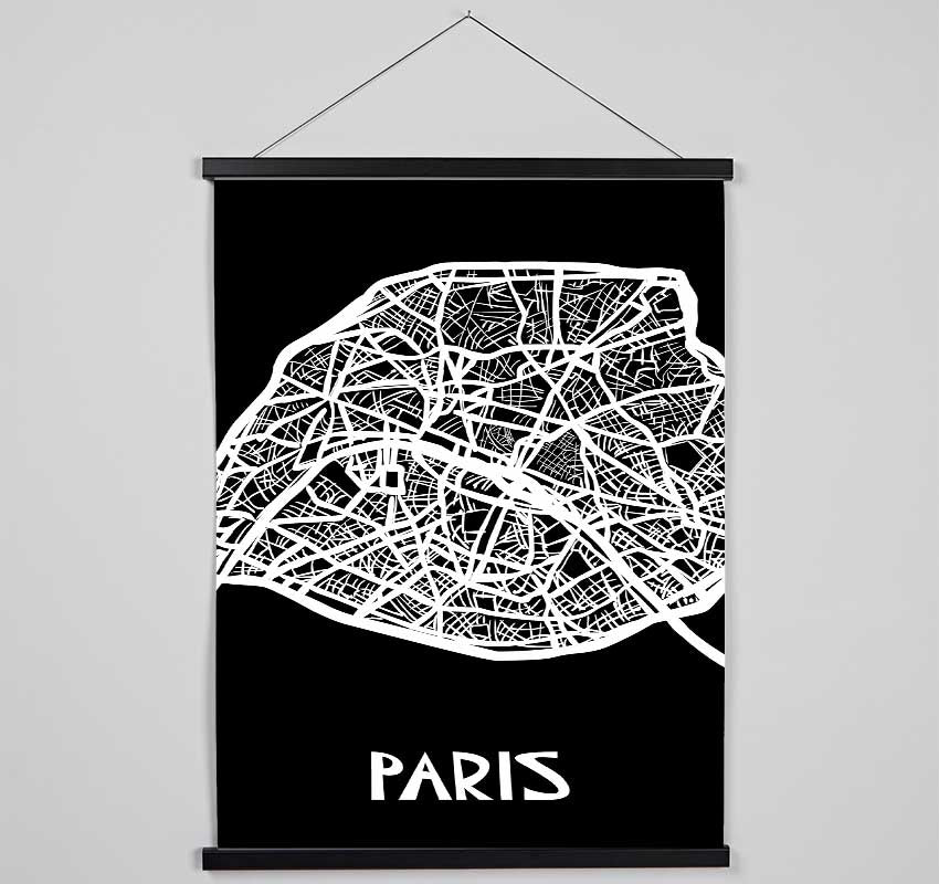 Map Of The City 7 Hanging Poster - Wallart-Direct UK