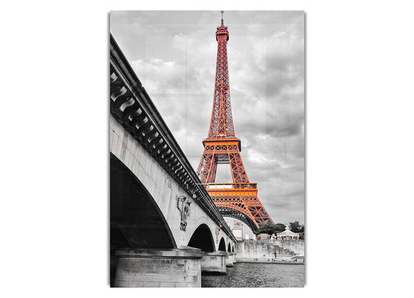 Eiffel Tower Over The River Seine 5