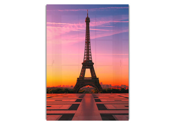 Eiffel Tower Sunset 3