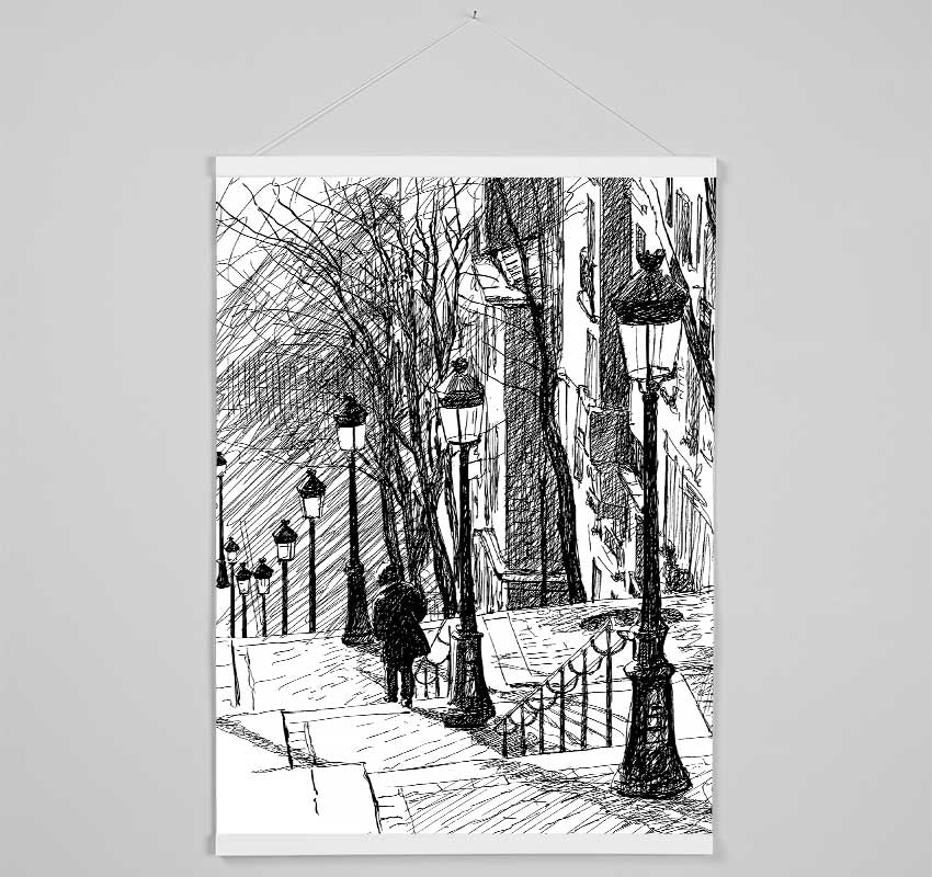 City Streets 1 Hanging Poster - Wallart-Direct UK