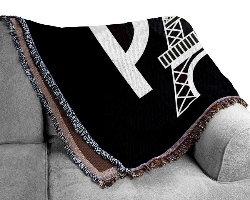 Eiffel Tower France 7 Woven Blanket