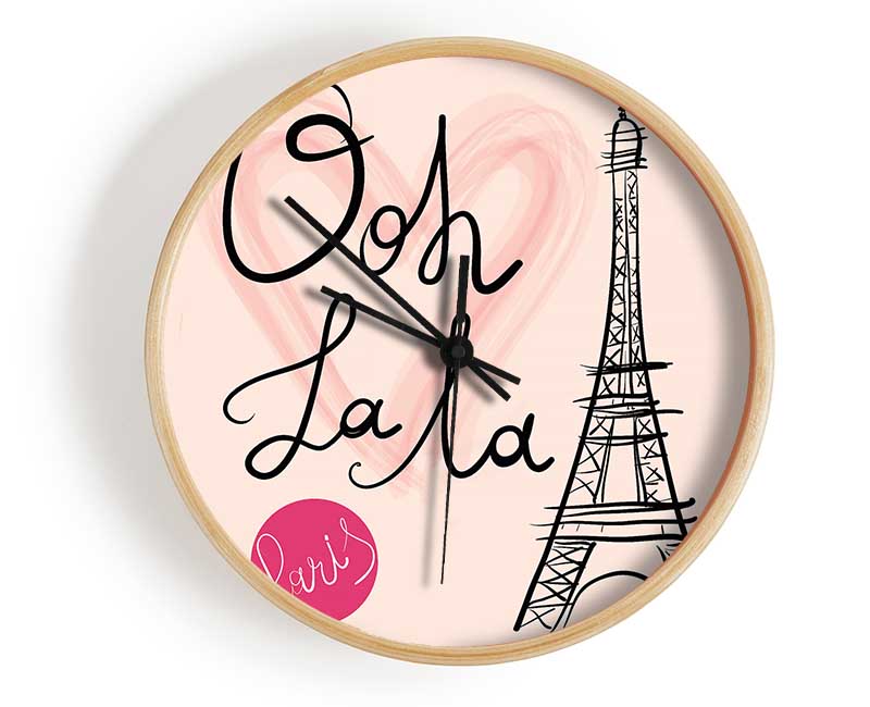 Eiffel Tower Chic 11 Clock - Wallart-Direct UK