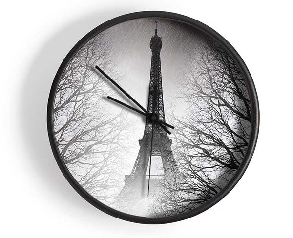 Eiffel Tower France 11 Clock - Wallart-Direct UK