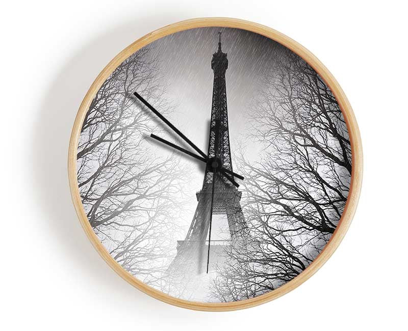 Eiffel Tower France 11 Clock - Wallart-Direct UK