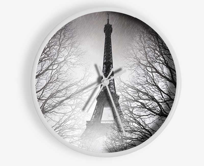 Eiffel Tower France 11 Clock - Wallart-Direct UK