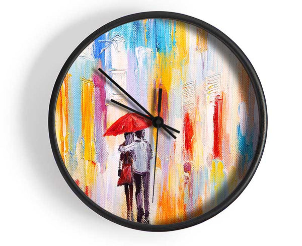 Capital Of Love Clock - Wallart-Direct UK