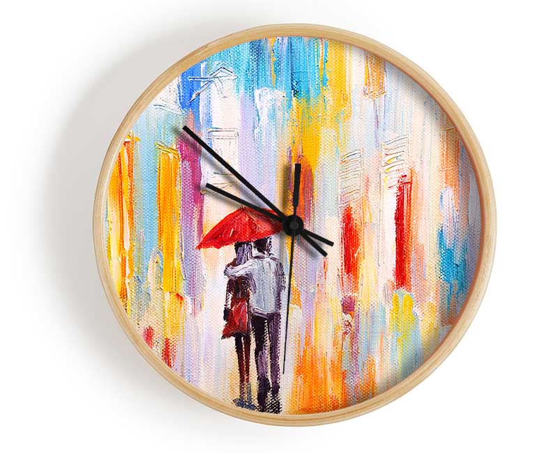 Capital Of Love Clock - Wallart-Direct UK