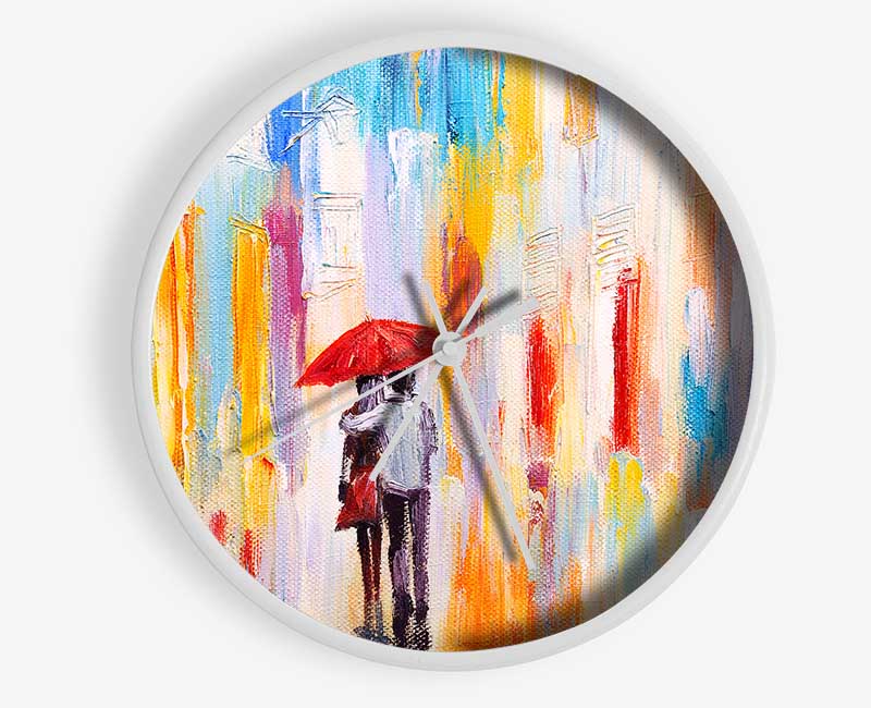 Capital Of Love Clock - Wallart-Direct UK