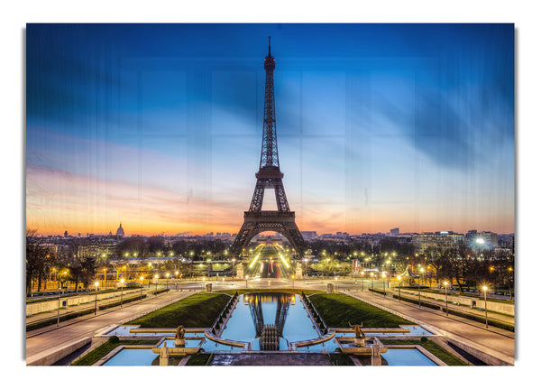 Eiffel Tower Night Lights