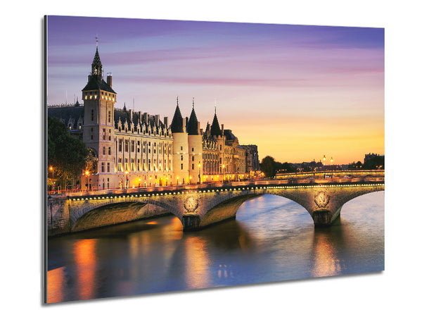 River Seine At Twilight 1